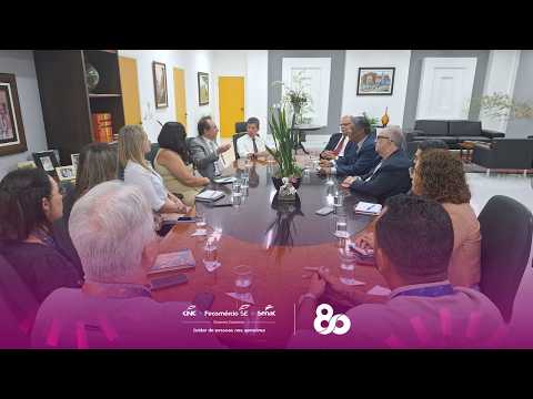 Vídeo: Senac SE e TRT-20 alinham instalação do Restaurante-Escola no Tribunal