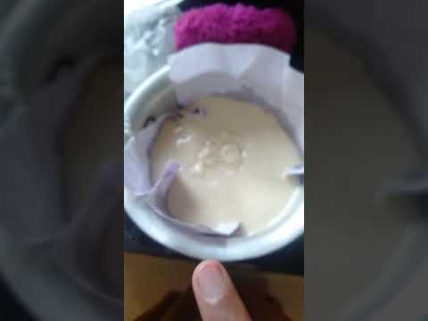 make a cake without egg without milk without beeter