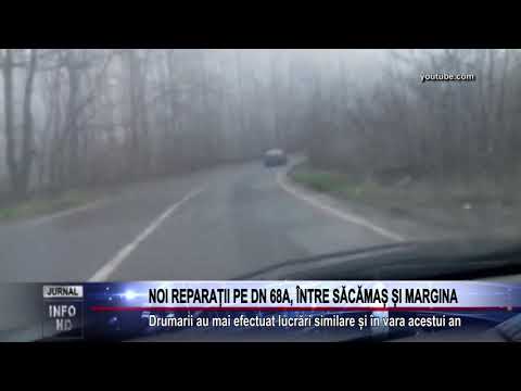 NOI REPARAȚII PE DN 68A, ÎNTRE SĂCĂMAȘ ȘI MARGINA