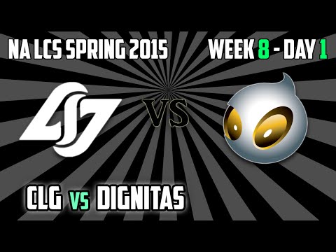 4. CLG vs Dignitas - Highlights - NA LCS Spring 2015 - W8D1