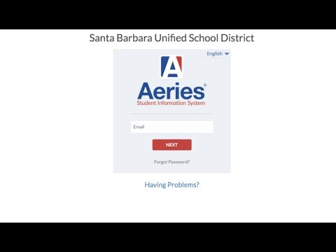 Part of a video titled Aeries Student Course Request Tutorial - YouTube
