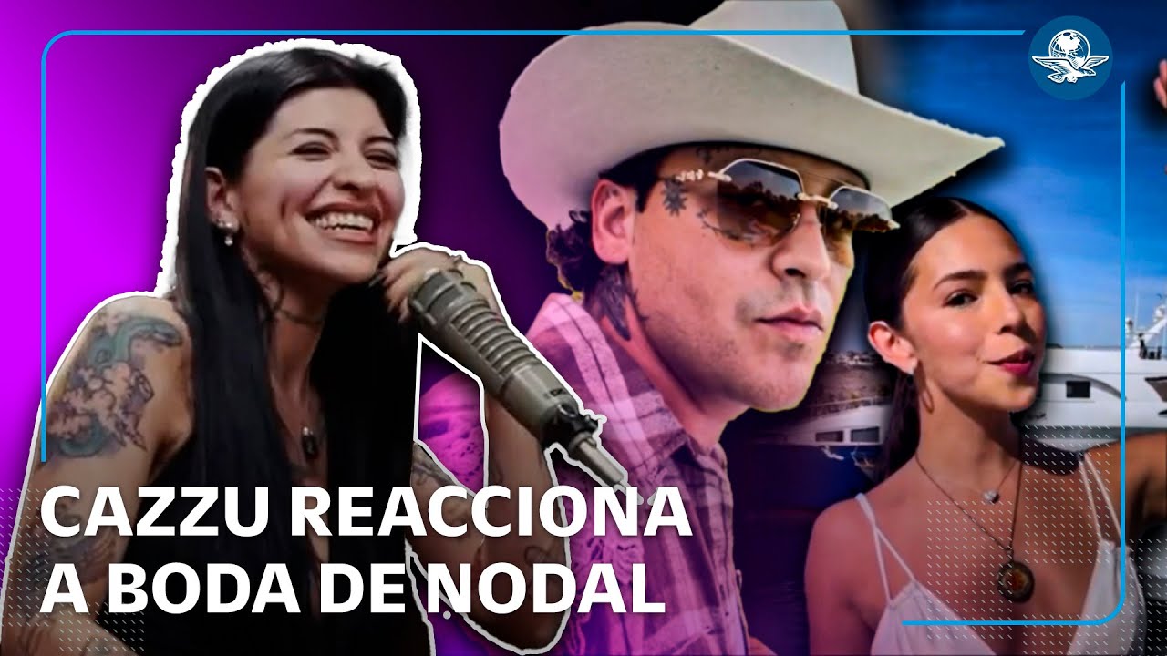 ¿Qué dijo Cazzu sobre la boda religiosa de Christian Nodal y Ángela Aguilar?