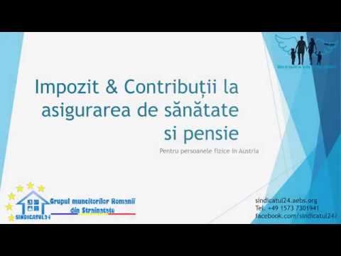Impozit & Contribuții pentru cei cu Gewerbe in Austria