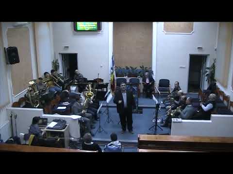 CUVANTUL CU VOI SUNT ! Dir.GHITA RUSCUT.FANFARA REUNITA HIDISEL LA EVANGHELIZARE.24 02 2023