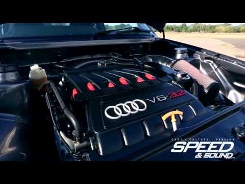 Bagged R32 Powered VW Golf Mk2 | London Calling