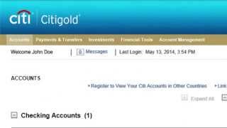 Citi: How to Make an Online Bill Payment