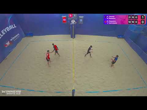 14:35 A.Zabuha / M.Bedukha - M.Stepanov / V.Tyshchenko |Winners Beach Volleyball