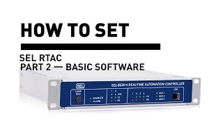 SEL RTAC — Basic Software (2 of 9)
