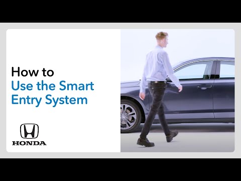 How to Use the Smart Entry System with Walk Away Auto Lock® and Push Button Start