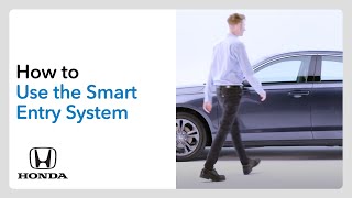 Honda How to Use the Smart Entry System with Walk Away