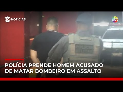 Suspeito de matar bombeiro em 2017 é preso em SP | #SBTNotícias