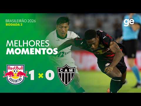 Gols e lances de Red Bull Bragantino x Atlético Mineiro