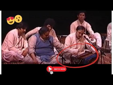 When Nusrat Fateh Ali Khan touch harmonium 🔥, Ustad Ustad hota hy...😍💯