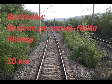 Train backview Beclean pe someș-Halta reteag data: 03.10.2020.