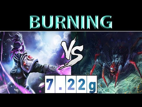 BurNIng [TA] vs [Broodmother] ► CN Ranked ► Dota 2 7.22g
