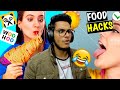 I Found The WEIRDEST Food Hacks Crafty Panda Woohoo Are Awful