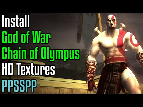 How to Install God of War: Chains of Olympus HD Textures in PPSSPP