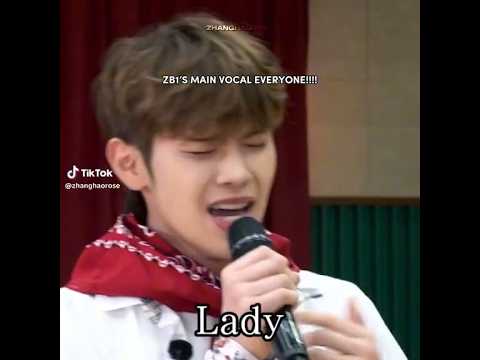 Kim tae rae zerobaseone as mother of zerobaseone has high notes in his vocal & suprised everyone