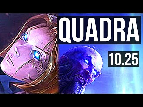 ORIANNA vs RYZE (MID) (DEFEAT) | Quadra, 400+ games | KR Master | v10.25