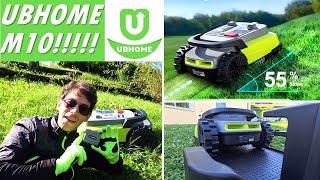 UBHome M10 Recensione: Il Robot Tagliaerba con RTK, LoRa e AI Vision e portata fino a 138.000m²!