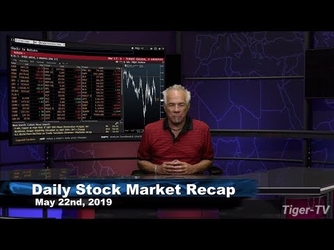 May 22nd 2019 Daily Stock Market Recap with Tom O'Brien