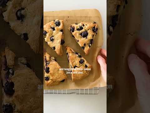 Finally...Gluten-Free Blueberry Lemon Scones worth making!!! Moist & flavorful!!