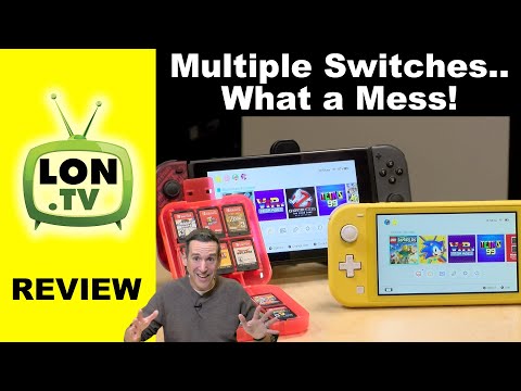 How To Manage Multiple Nintendo Switch Consoles - It's a Mess!