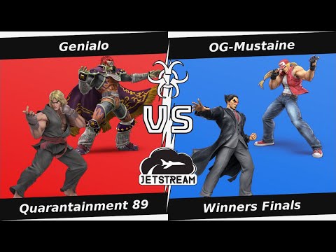 Quarantainment 89 Winners Finals - Genialo (Ganondorf, Ken) Vs OG-Mustaine (Terry, Kazuya) - SSBU