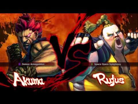 Shady K [Akuma] vs ranmasama [Rufus] SSF4 Endless Battle Matches - TRUE-HD