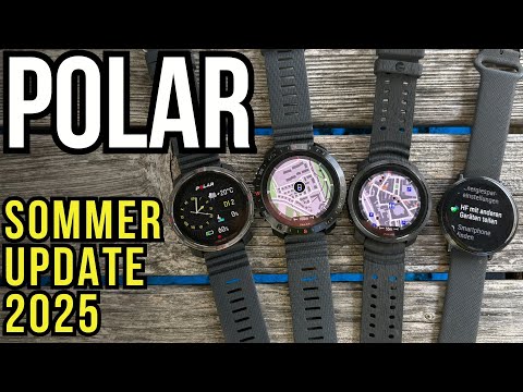 Polar Sommer Update 2025 Vantage V3, Vantage M3, Grit X2 Pro und Ignite 3