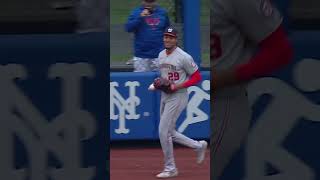 James Wood takes a home run away from Juan Soto! ????