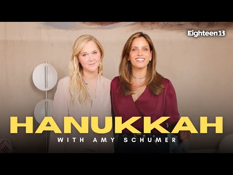 Amy Schumer and Noa Tishby Light Candles for the Eighth Night of Hanukkah