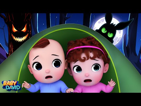 Afraid of Monsters at Camp + More Nursery Rhymes & Kids Songs | Baby Songs