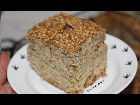 khobzet droô: gâteau au sorgho à l'ancienne خبزة درع الوصفة الزمنية