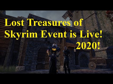 ESO Lost Treasures of Skyrim Event is LIVE! 2020