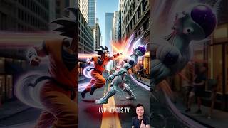 Goku And Vegeta Revenge Frieza  | Fireza the Evil #goku #dragonball #spiderman #shorts #shortvideo