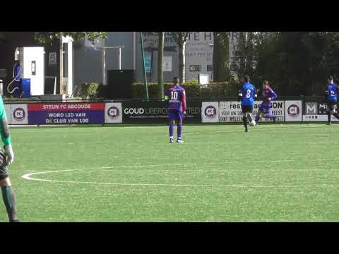 4 okt 2020 FC Abcoude 1+ scheidsrechter - PVC 1 com 5-0 Mooi kopgoal  Abcoude (5-0) na redding Steef
