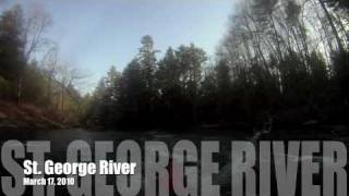 preview picture of video 'Kayaking the St. George River March 17, 2010'