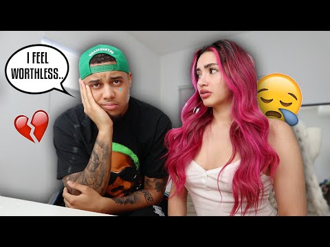 BEING EXTREMELY INSECURE TO SEE HOW MY GF REACTS!! **I CRIED..**