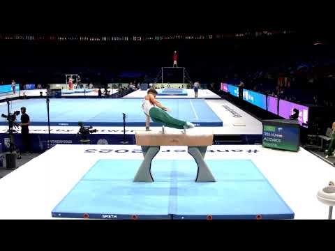 MESZAROS Krisztofer (HUN)_2023 Artistic Worlds, Antwerp (BEL)_Qualifications_Pommel Horse