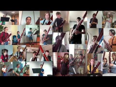 Vidéo - Sirba de Vladimir Cosma - classes de bassons - Lagord / Vendée / La Rochelle