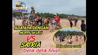 Download lagu ADA APA DENGAN MORRY AKURA VS SATRIA MOTO 2 BEBEK MODIFIKASI OPEN|GRASTRACK TANJUNG SARI SIBANGA mp3