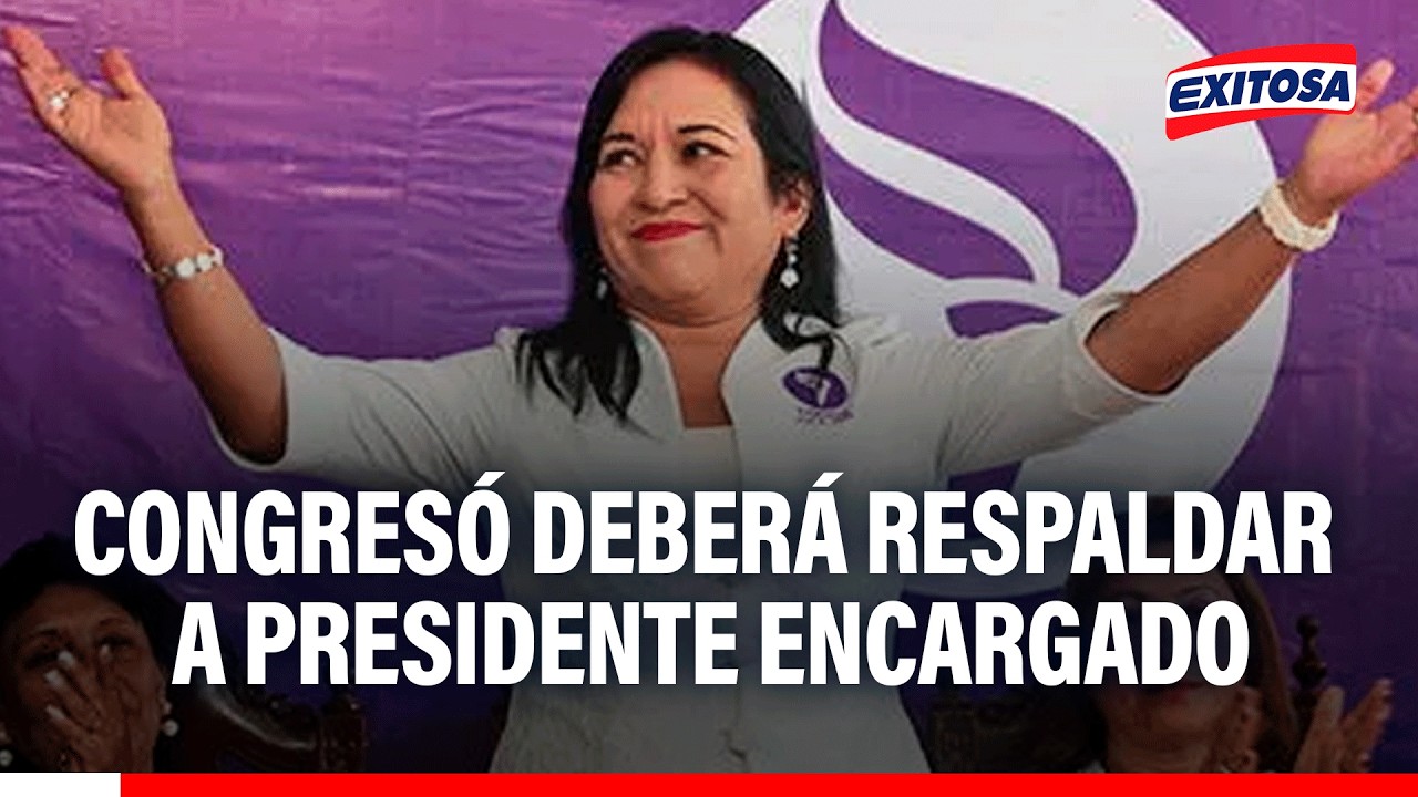 🔴🔵 Congreso debería apoyar al próximo presidente encargado, sostiene analista Angélica Musayón