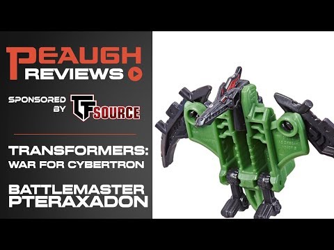Video Review: Transformers: War for Cybertron SIEGE – Battlemaster PTERAXADON