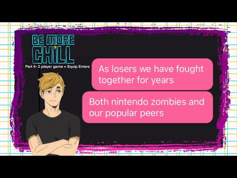 Be More Chill Part 4 2 Player Game +The Squip Enters || Haikyuu Text Lyric Prank || Atsumu as Jeremy