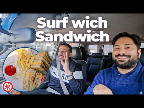 Toyota Surf Vich Rizwan Burger Ka Sandwich | Food on Wheels
