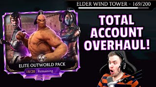 MK Mobile. Elite Outworld Pack Opening + Best Talent Tree Setup for Towers.