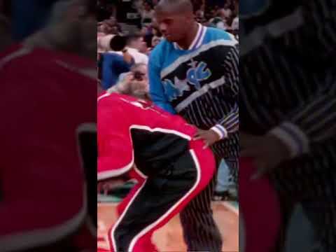 MJ V SHAQ 1996 NBA All-Star Game