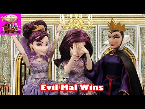 DESCENDANTS Evil Mal Wins. Mal Loses Her Throne - Part 10 - Mal is the Queen Descendants Disney