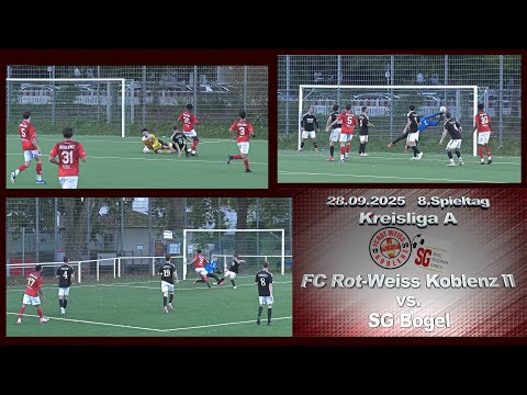 Kreisliga A: FC Rot-Weiss Koblenz II vs. SG Bogel